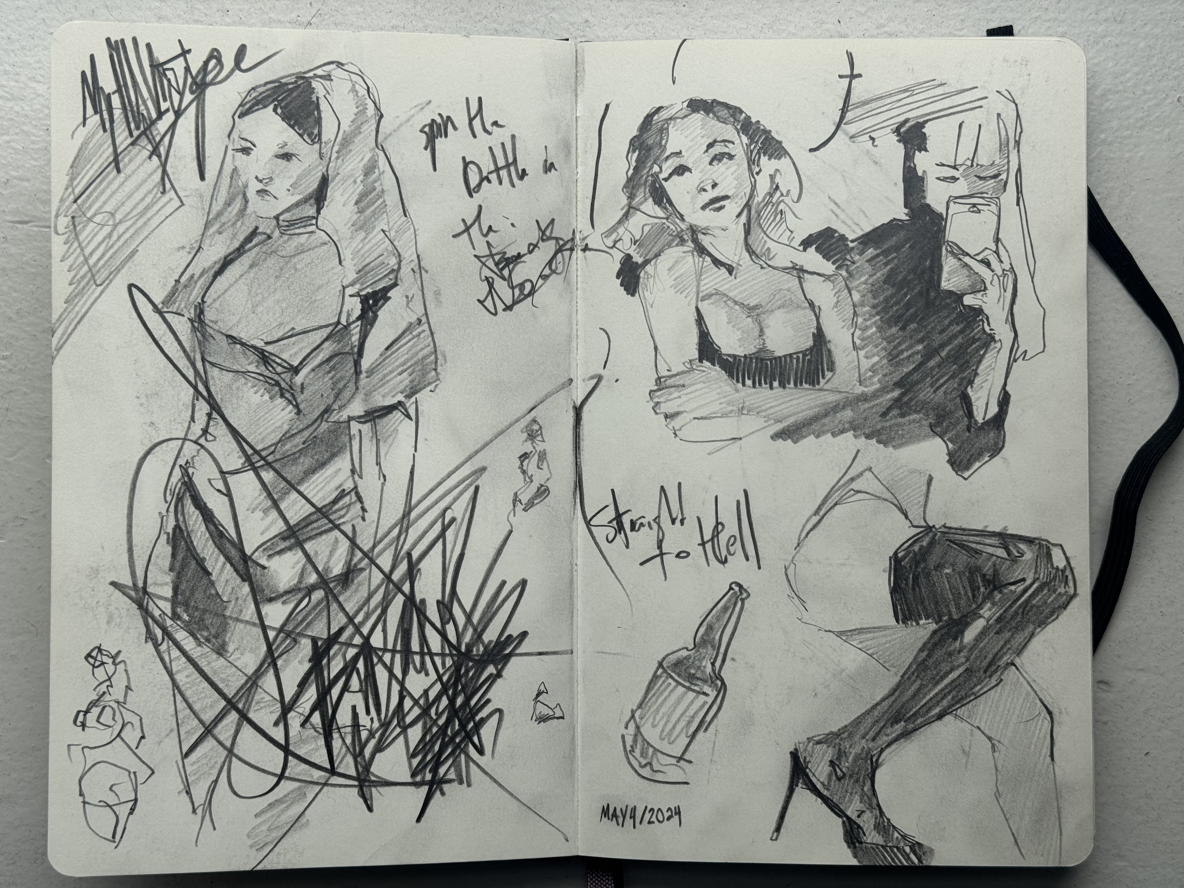 Drink And Draw At Home